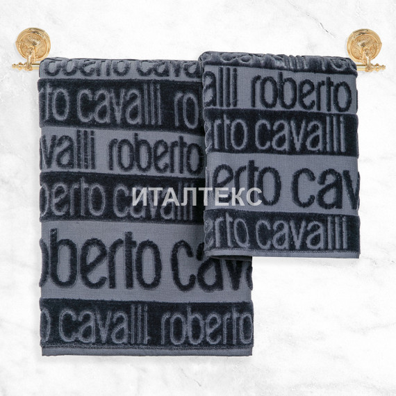 Набор из двух махровых полотенец "ROBERTO CAVALLI" Артикул: Риттен